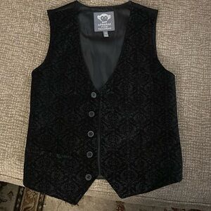 Appaman black kids formal vest